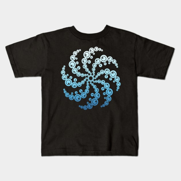 Crop Circle 4 Kids T-Shirt by icarusismartdesigns